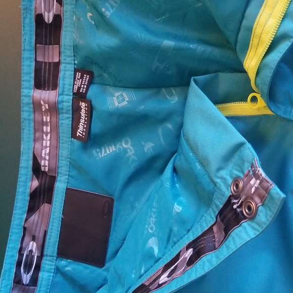 Oakley Light Blue Insulated Snowpants - Picture 5 of 8